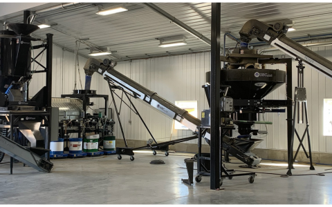 bulk seed treating site