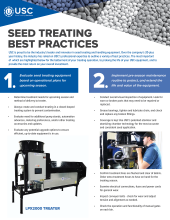 seed treating best practices preventative maintenance